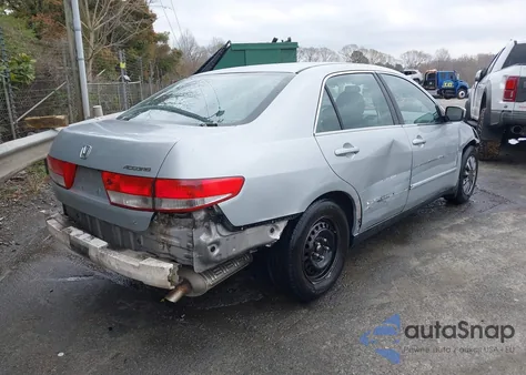 2003 Honda Accord 2.4 Lx z USA, uszkodzony, nr VIN 1HGCM56343A073355